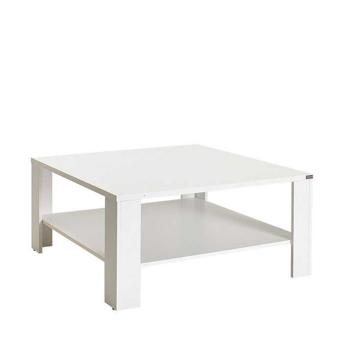 Hanah Home Mesa de Centro Blanca con Almacenamiento Hanah Home Mesa de Centro Blanca con Almacenamiento